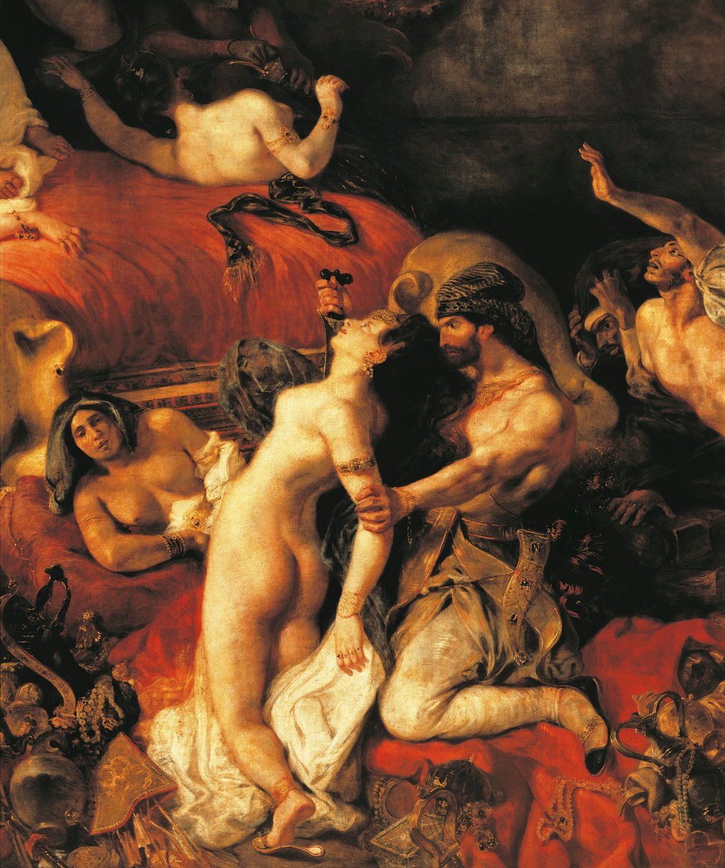 La morte di Sardanapalo da Ferdinand Victor Eugene Delacroix