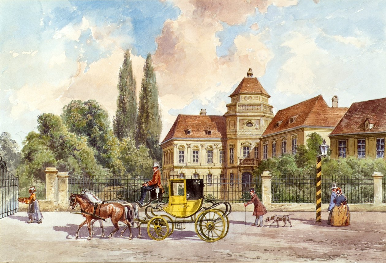Nel Palazzo Althan Puthon a Vienna da Ferdinand Weckbrodt