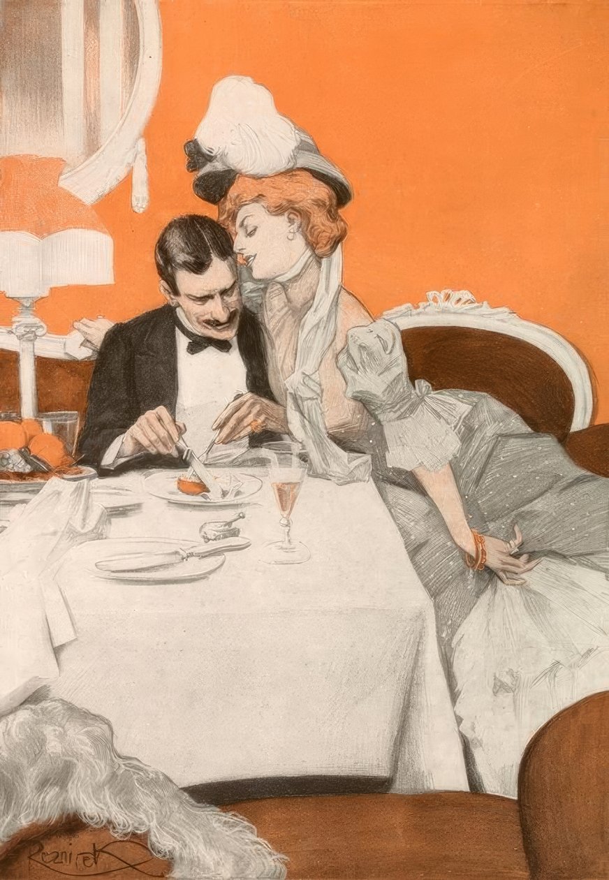 Non troppo tempestoso! La tua passione può rovinare tutto, tranne la mia veste da Ferdinand von Reznicek