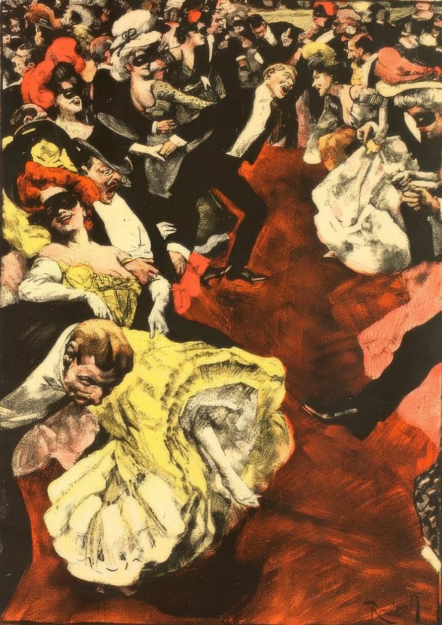 Reznicek, Leggerezza, Mondo galante, 1904 da Ferdinand von Reznicek