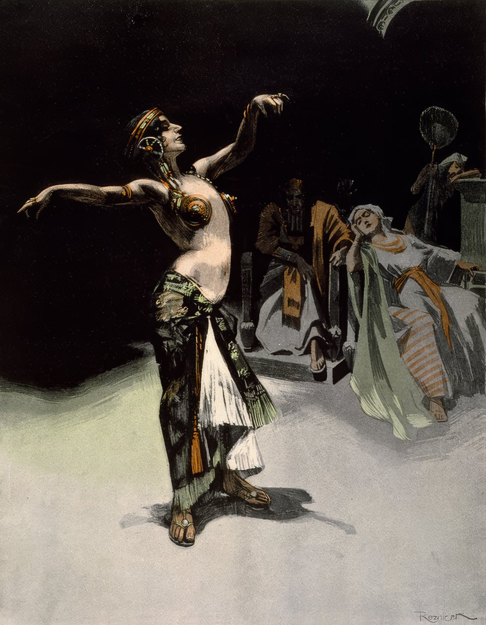 Salome / Grafica 1906 da Ferdinand von Reznicek