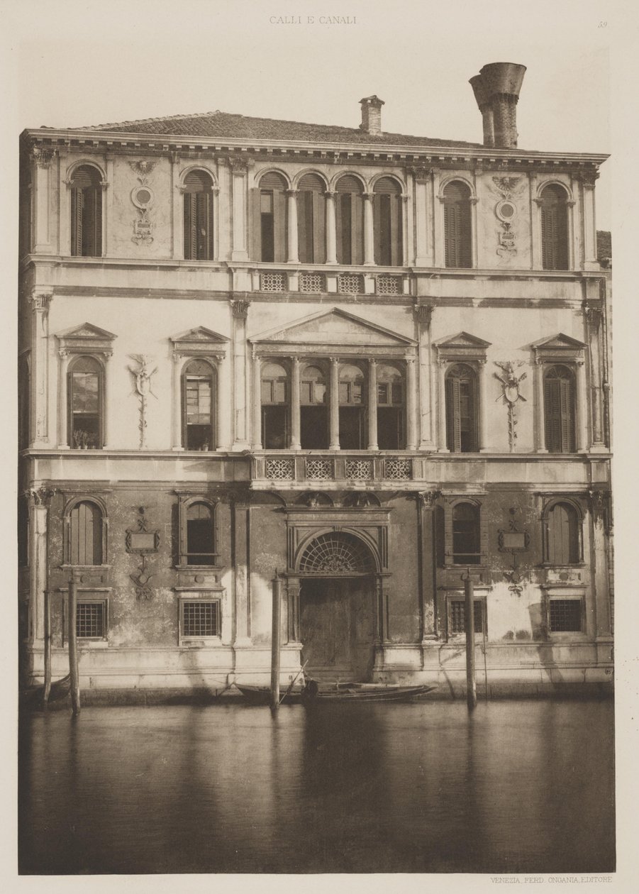 Palazzo Contarini da Ferdinando Ongania
