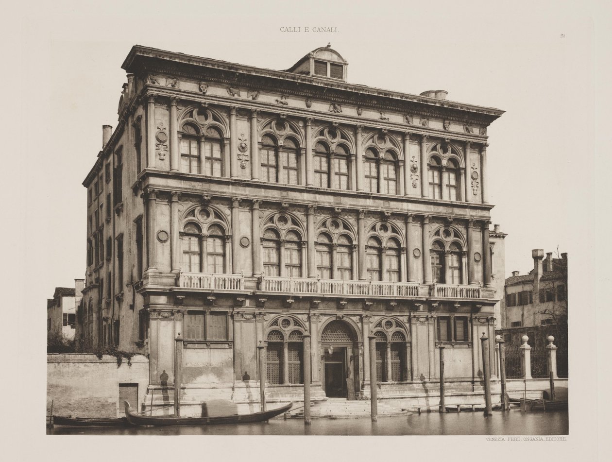 Palazzo Vendramin da Ferdinando Ongania