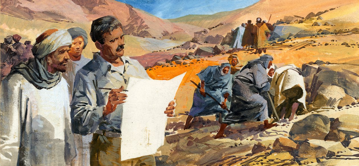 Howard Carter alla ricerca della tomba di Tutankhamon da Ferdinando Tacconi