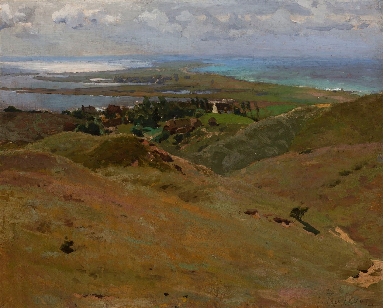 Paesaggio di Bornholm da Ferdynand Ruszczyc