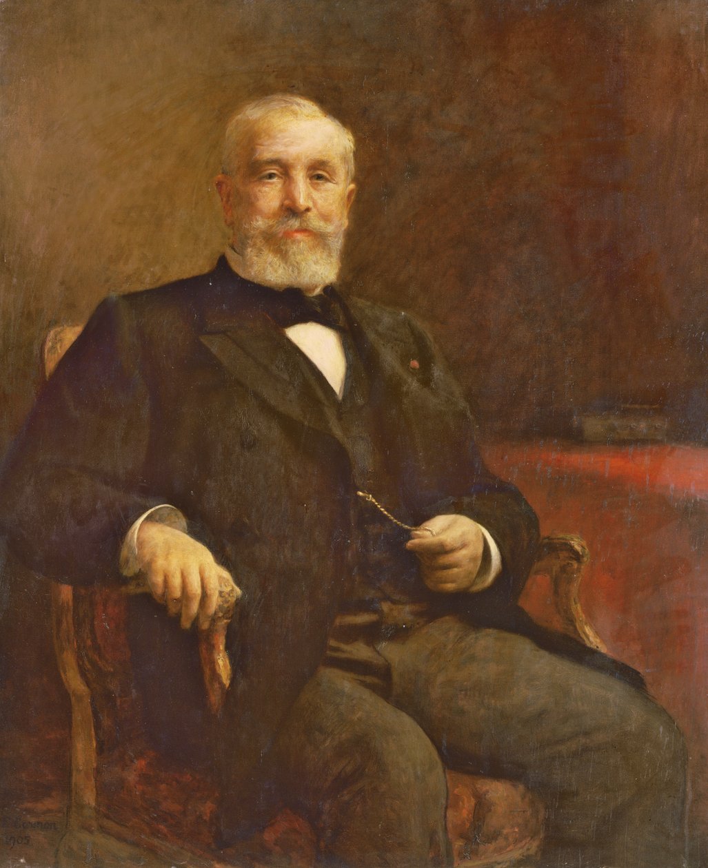 Emile Loubet (1838-1929) da Fernand Cormon