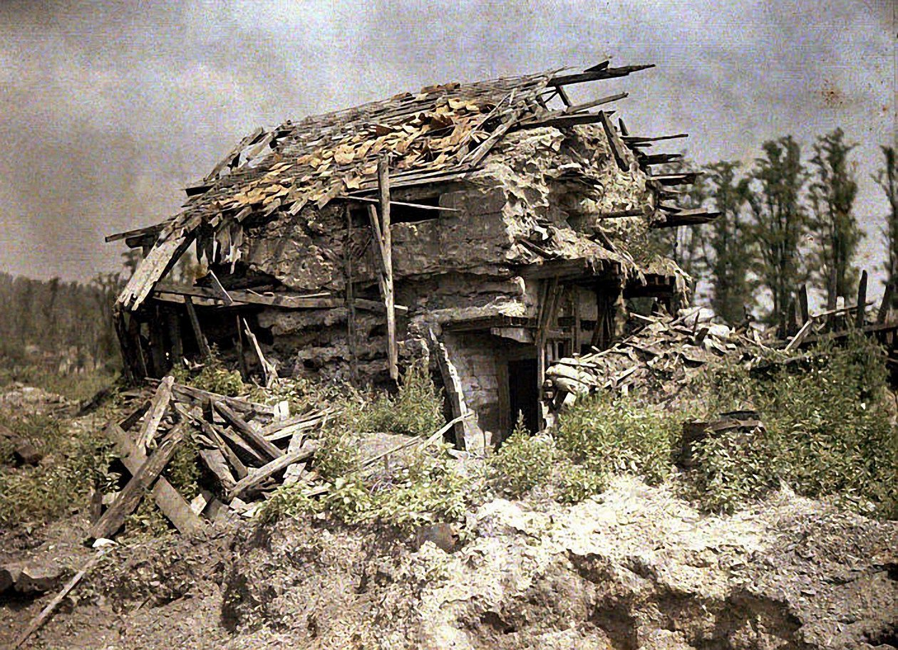 Missy-sur-Aisne, Francia, 1917 da Fernand Cuville