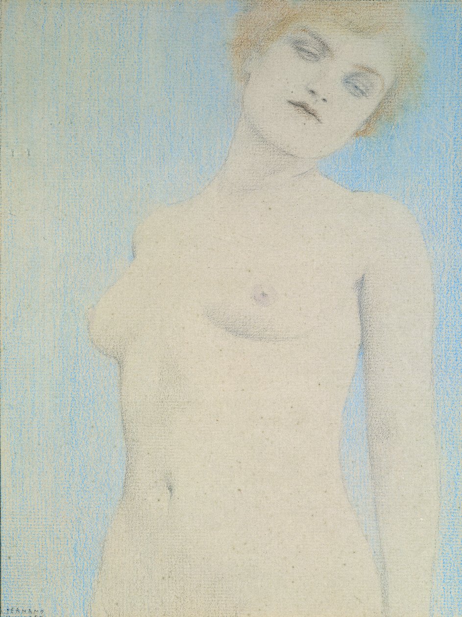 Nudo femminile da Fernand Khnopff