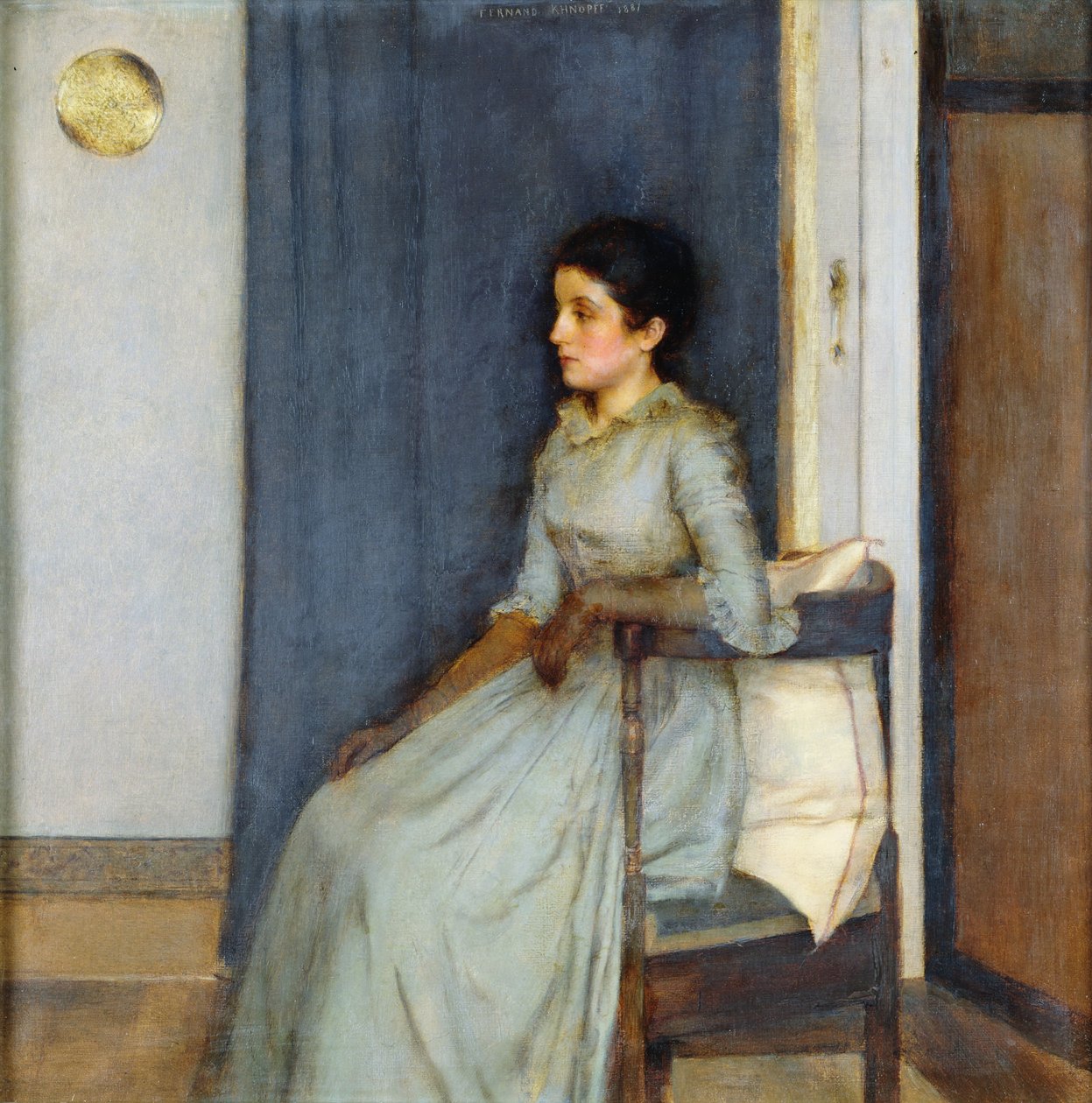 Mademoiselle Monnom, 1887 da Fernand Khnopff