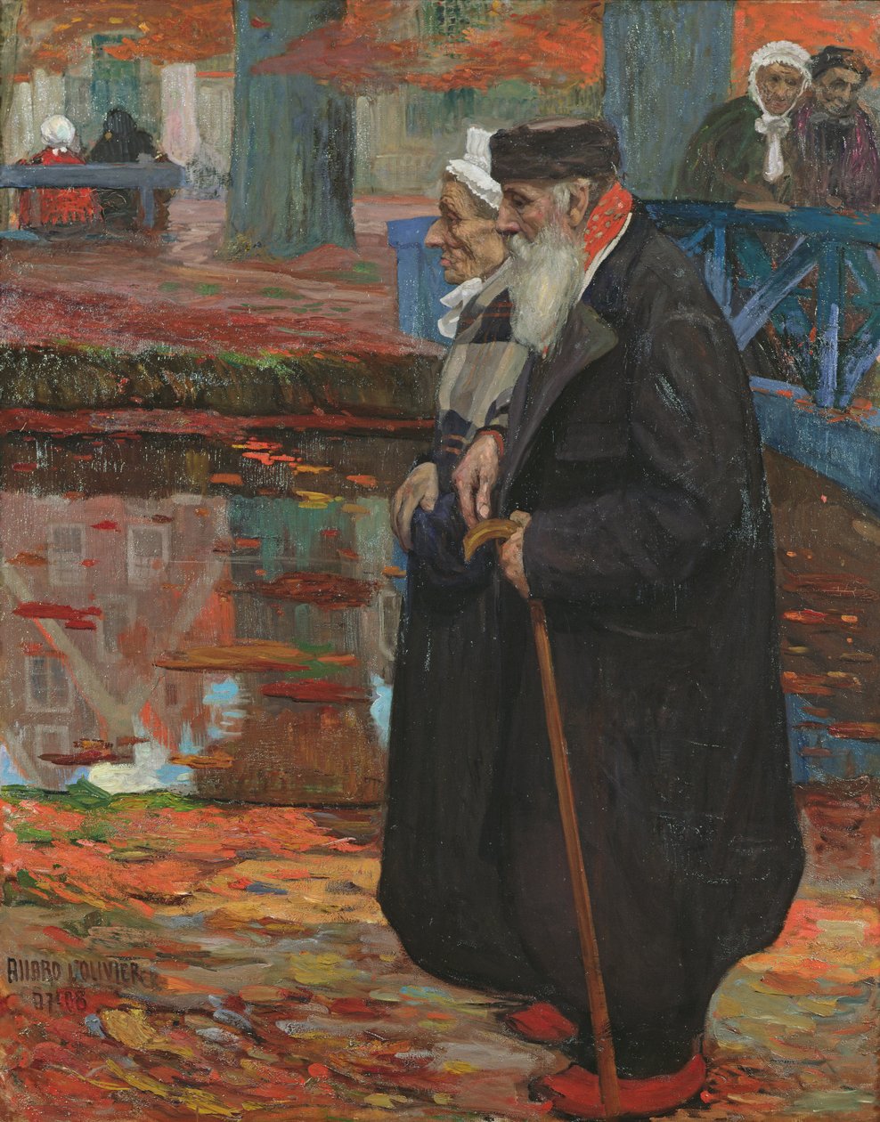 La vecchia coppia da Fernand Allard L