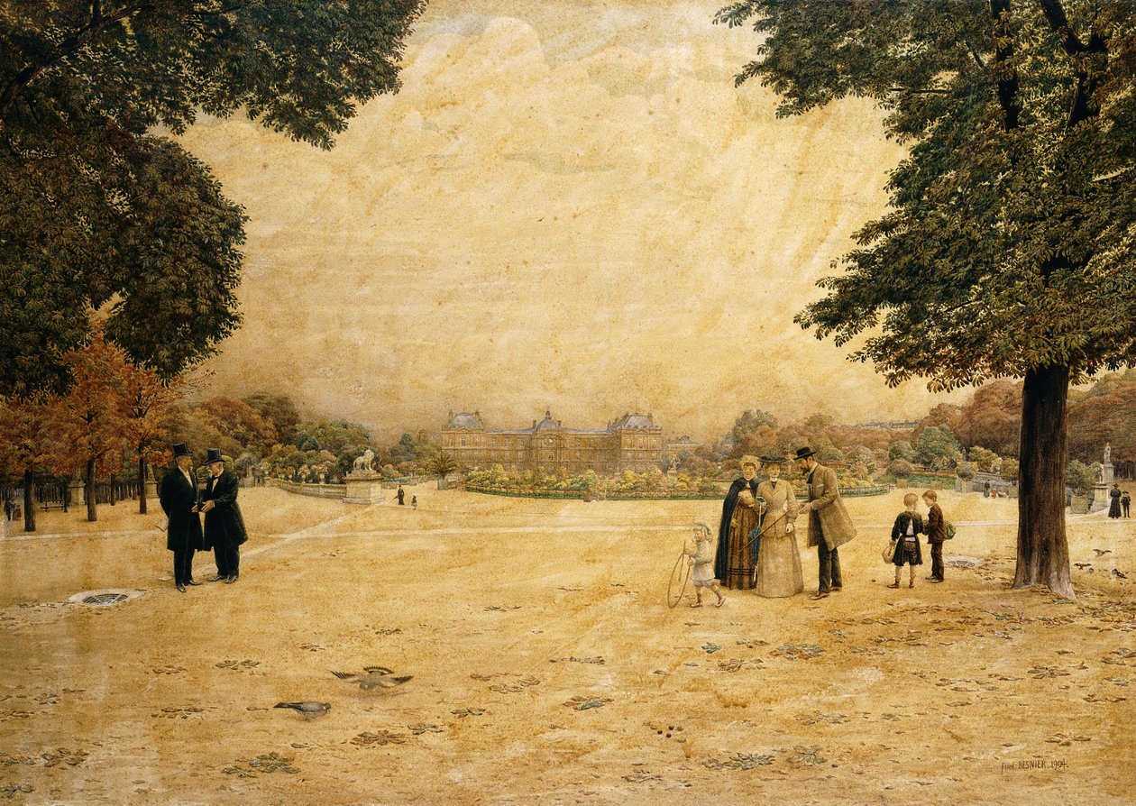 Jardin des Plantes, Parigi, 1904 da Fernand Auguste Besnier