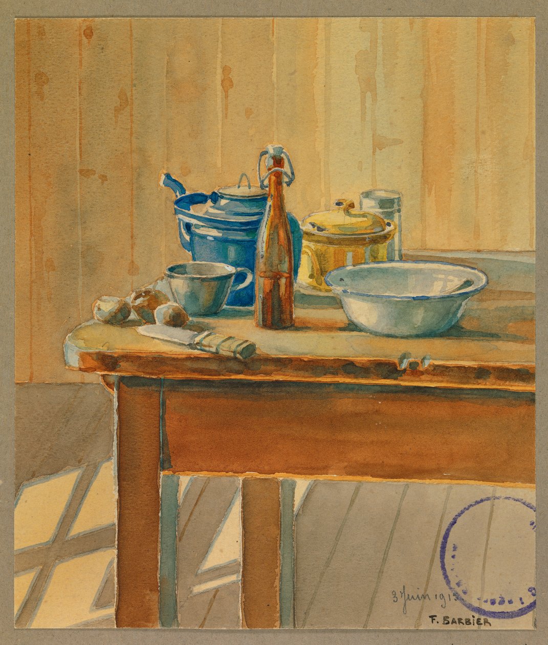 Preparare un buon pasto, Gustrow da Fernand Barbier
