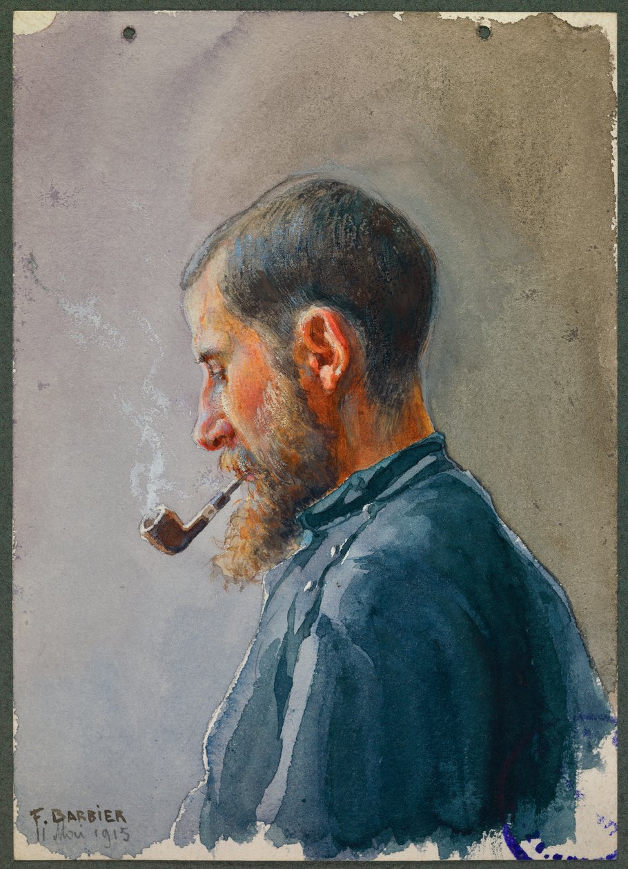 Il sergente Lavissiere come cappellano del campo, Gustrow da Fernand Barbier