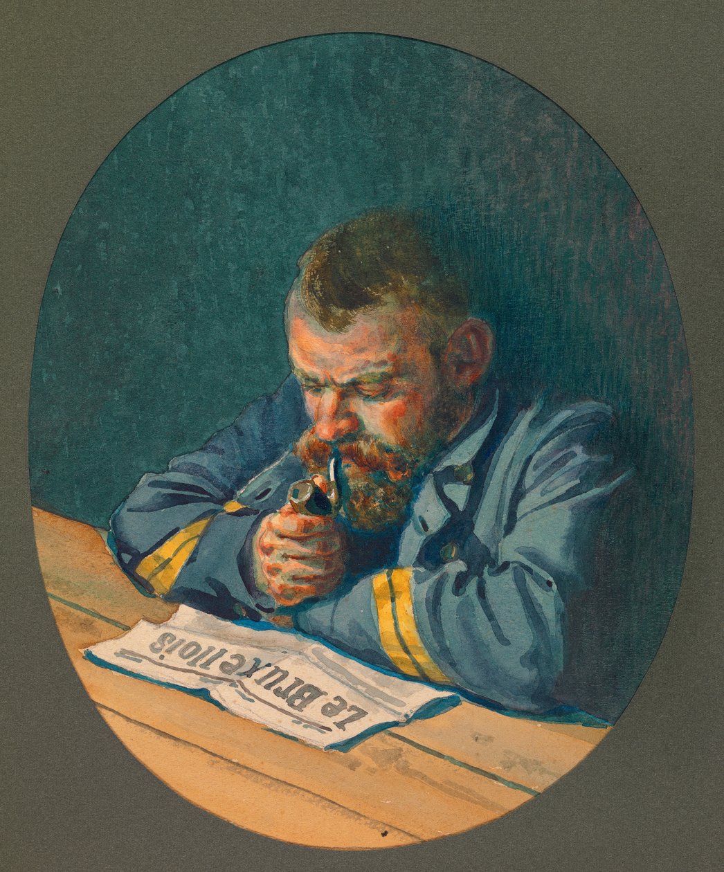 il mio amico Liard , la lettura del Bruxellois a Gustrow da Fernand Barbier