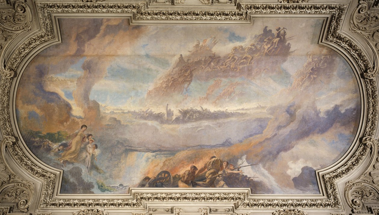 La Rivoluzione Francese (soffitto centrale) da Fernand Cormon