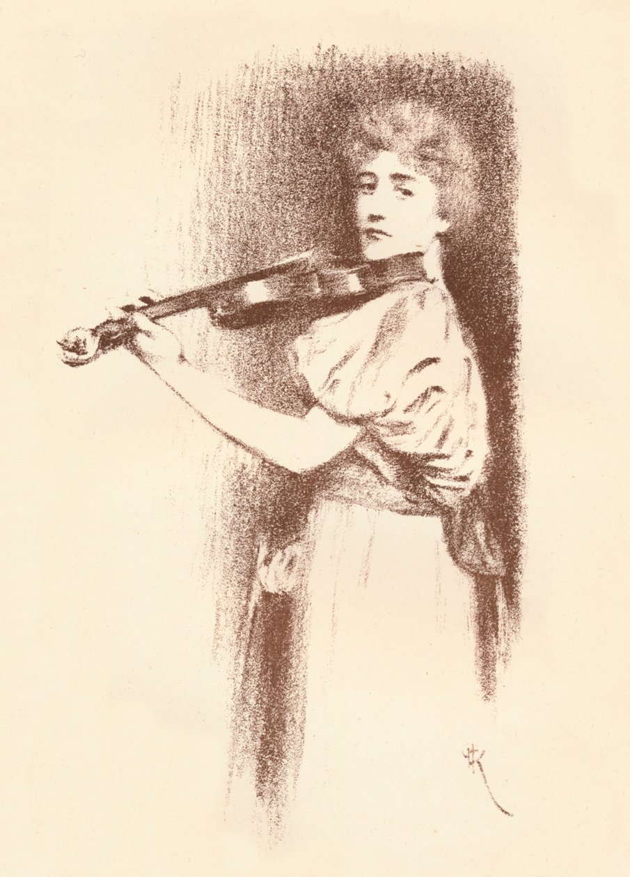 Un Violinista da Fernand Khnopff