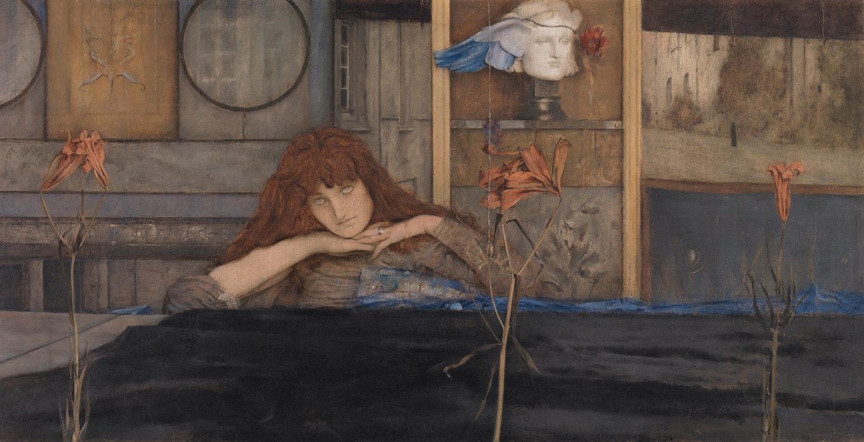 Mi chiudo a chiave in casa da Fernand Khnopff