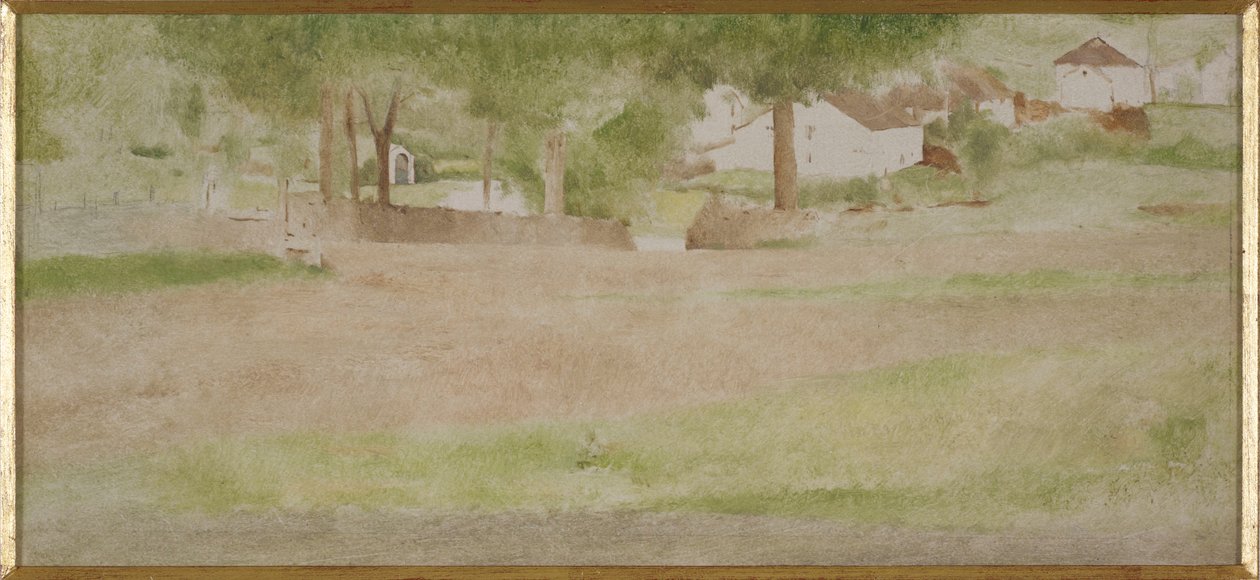 Paesaggio con ponte a Fosset da Fernand Khnopff