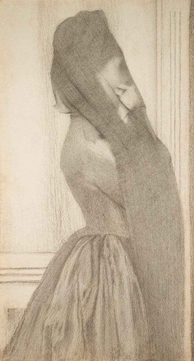 Il velo da Fernand Khnopff