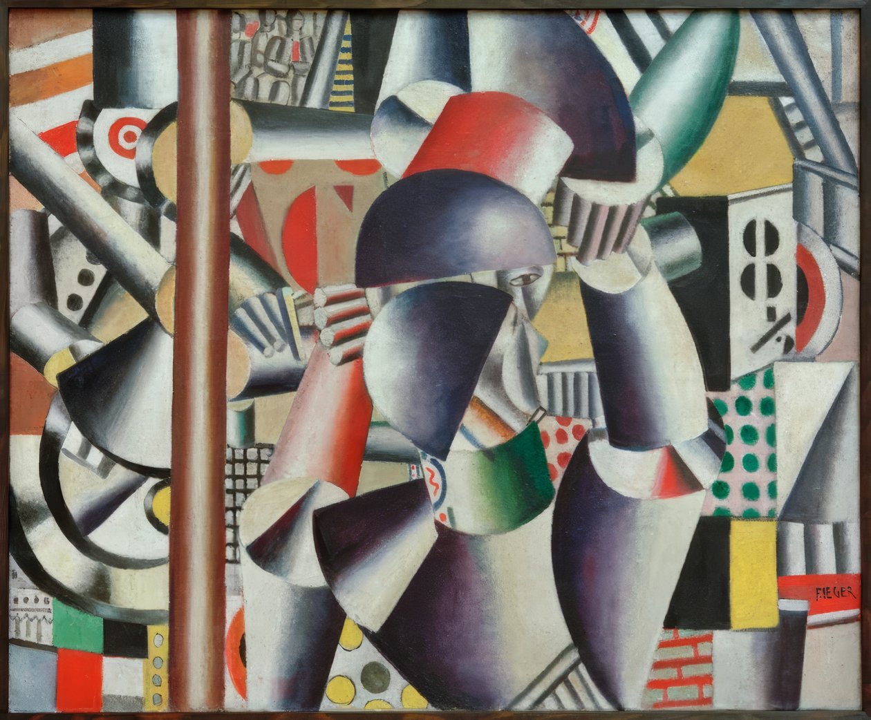 Acrobati nel circo da Fernand Leger