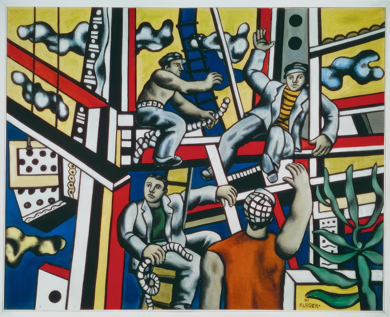 costruttori da Fernand Leger