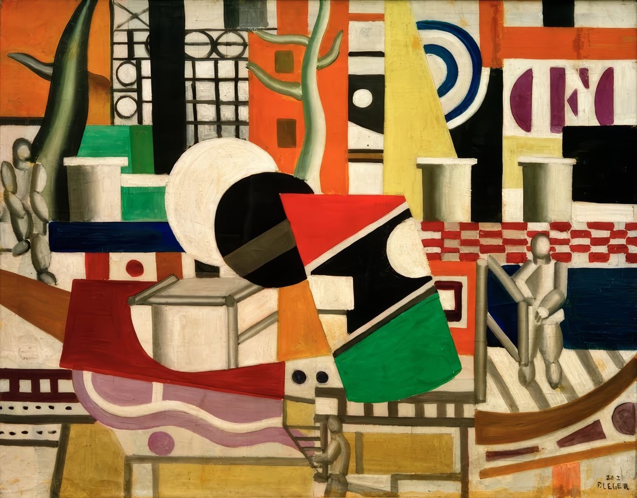 Ponte di una chiatta da Fernand Leger