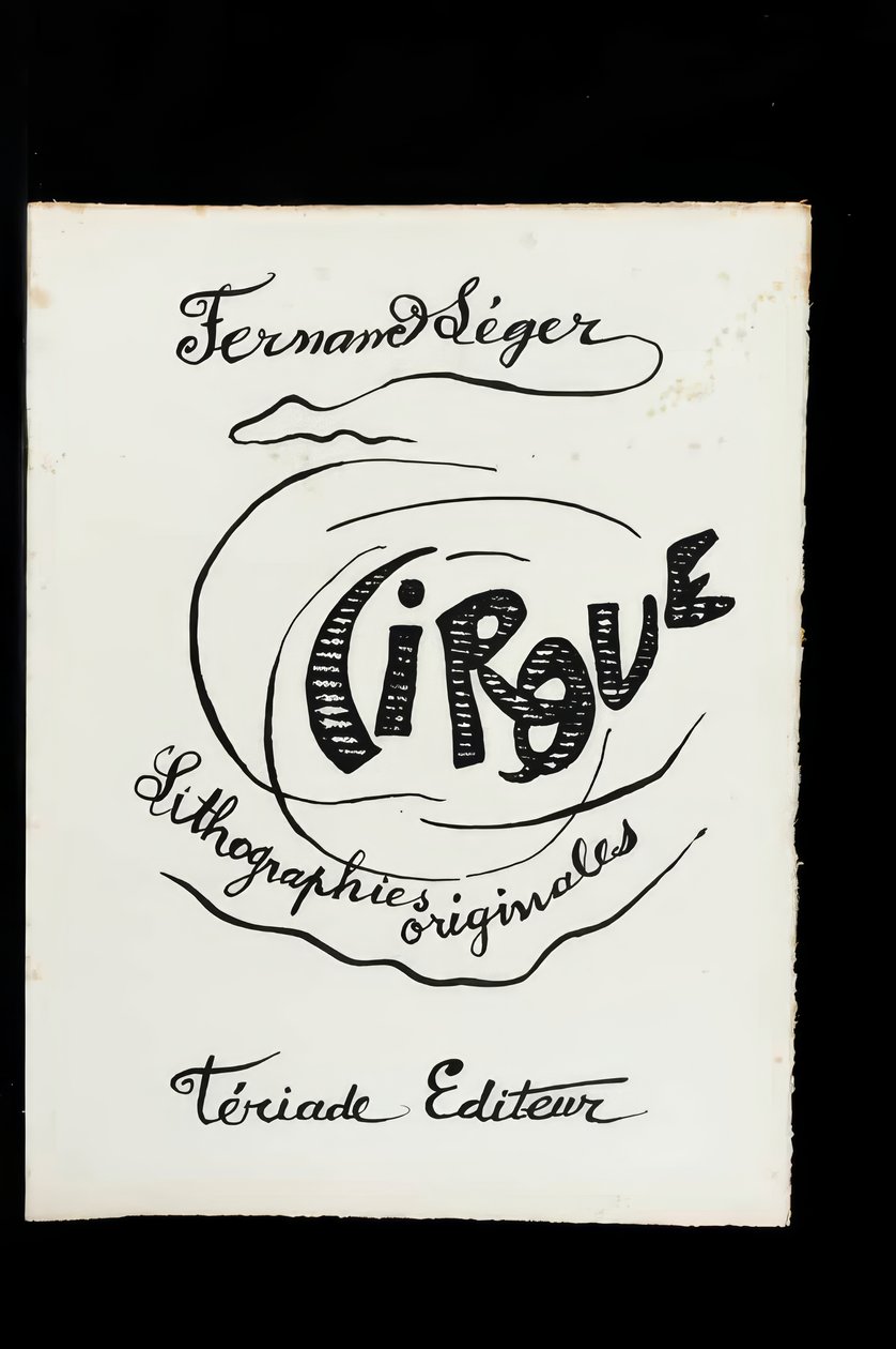 Cirque, copertina da Fernand Leger