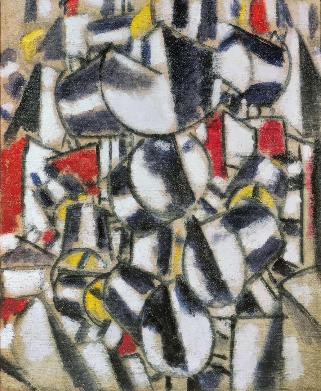 "Contrasto di forme" (Formenkontrast) da Fernand Leger