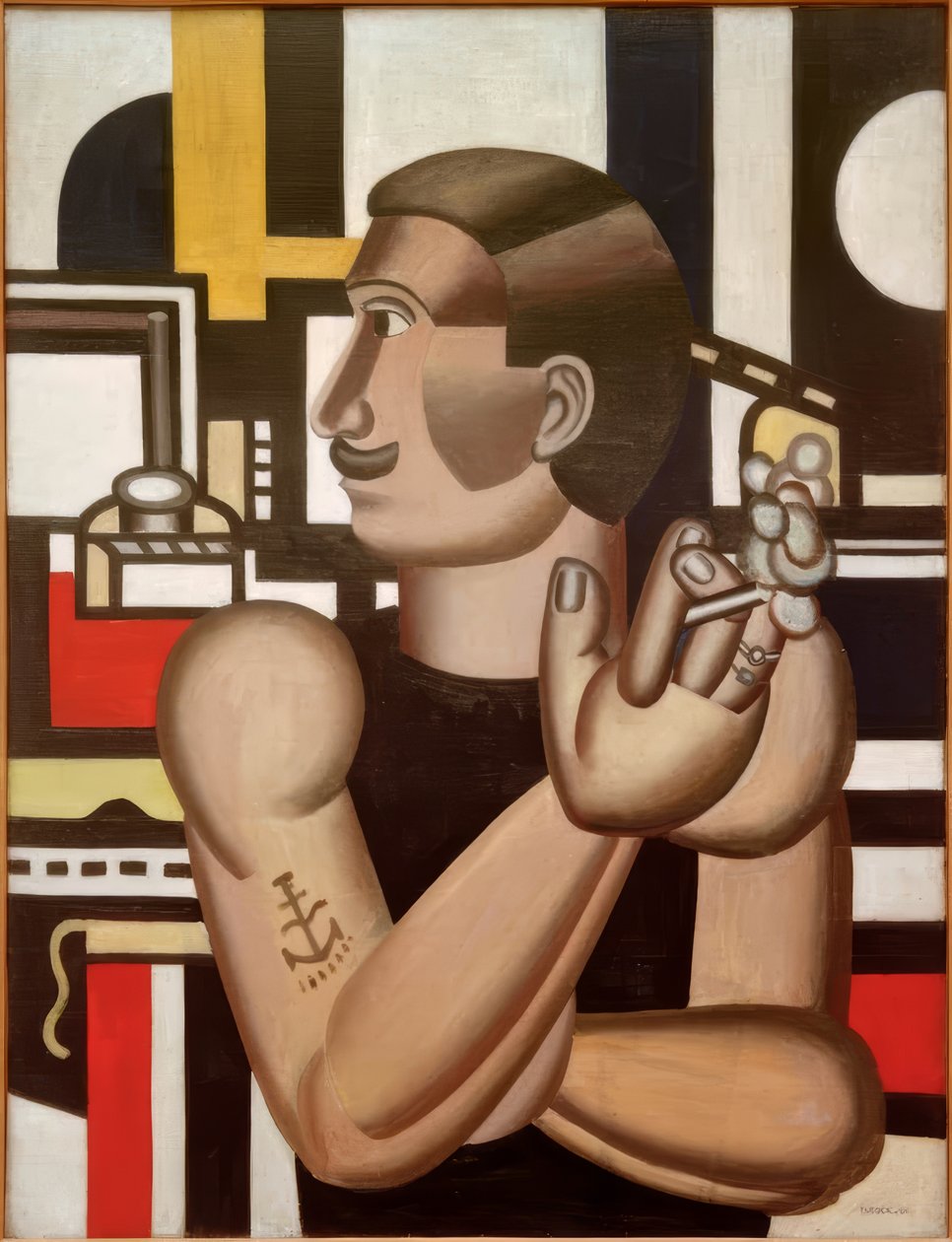 Il meccanico da Fernand Leger