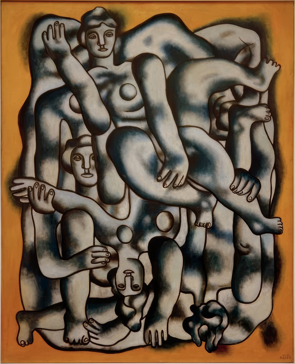 Gli acrobati in grigio da Fernand Leger