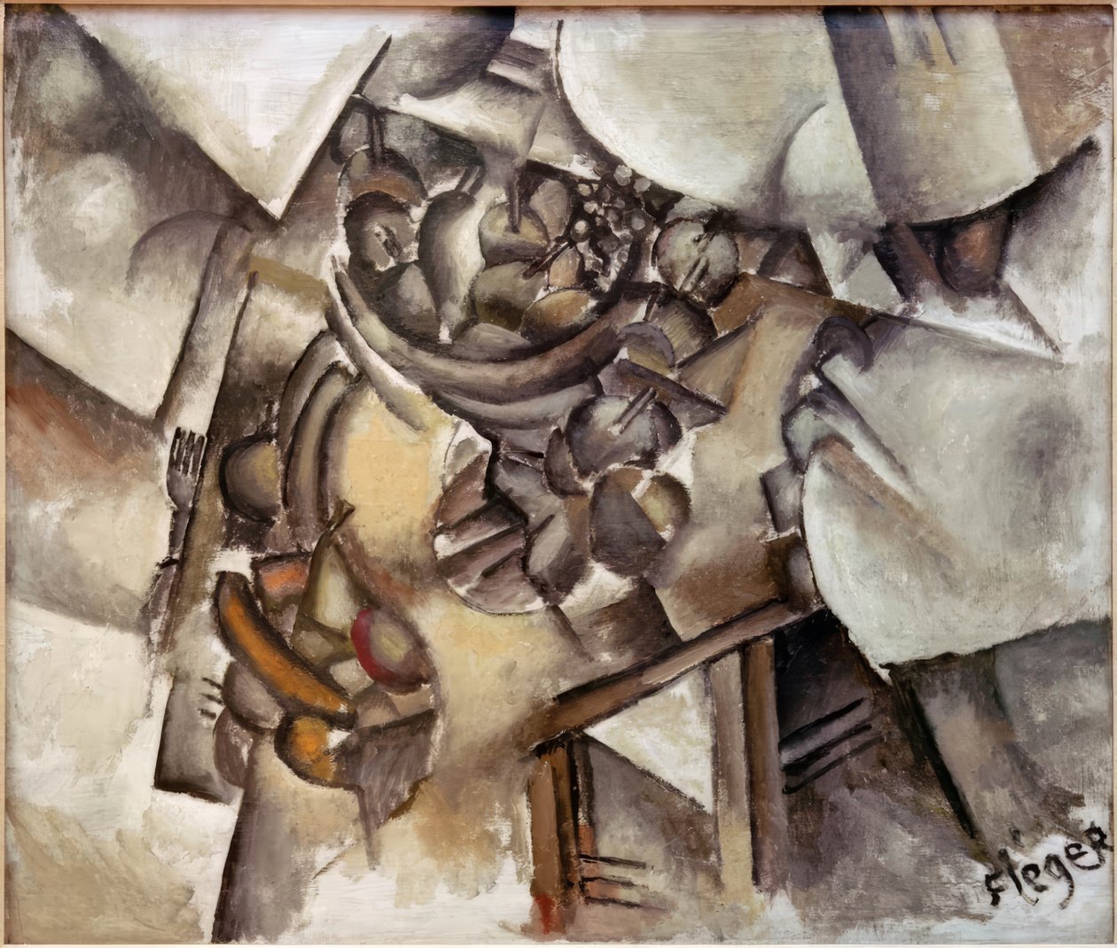 La fruttiera sul tavolo da Fernand Leger