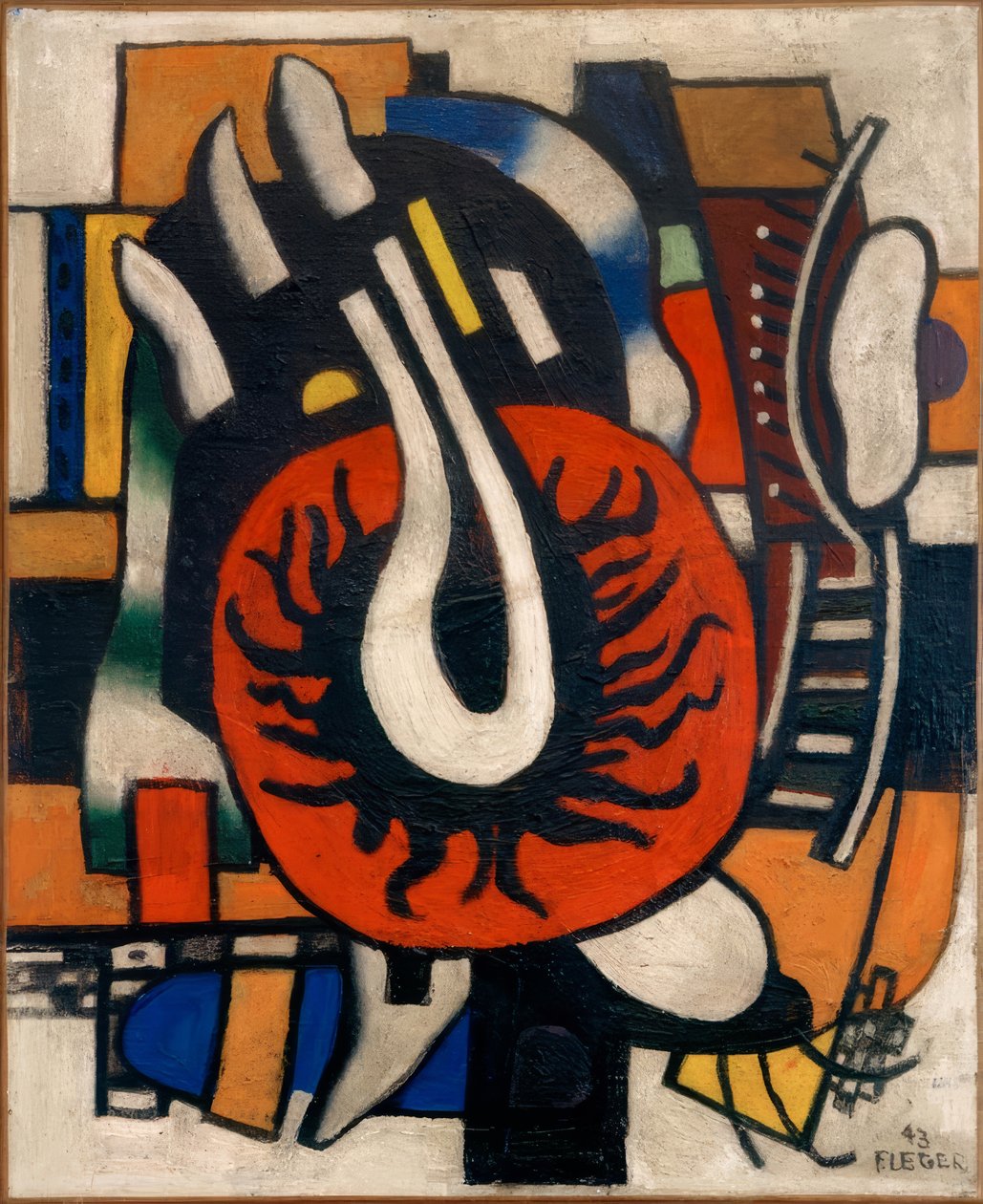Il disco rosso da Fernand Leger