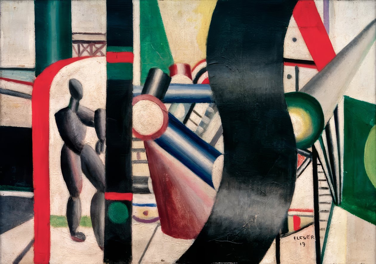 Autista di colore da Fernand Leger