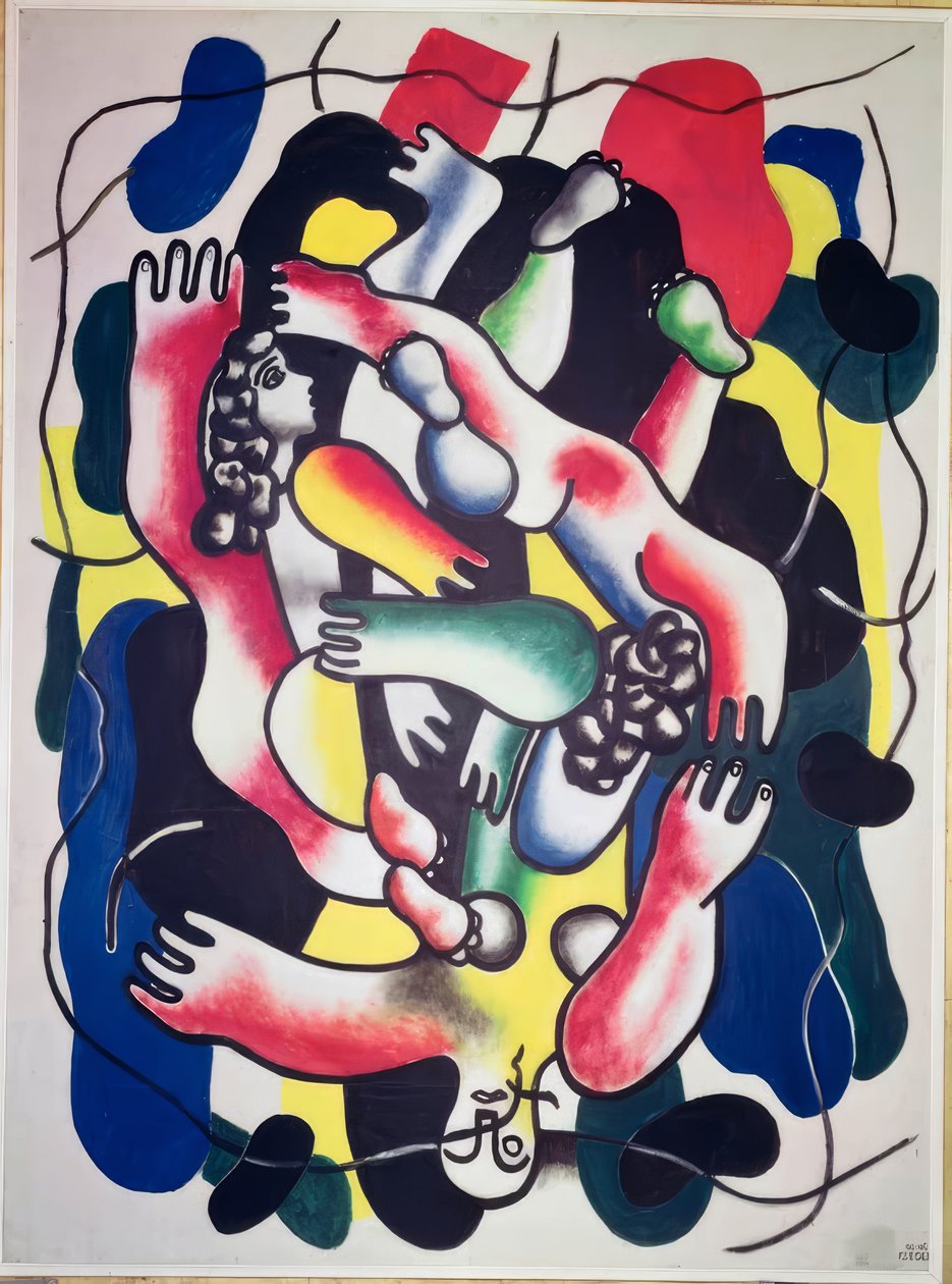 Composizione femminile da Fernand Leger