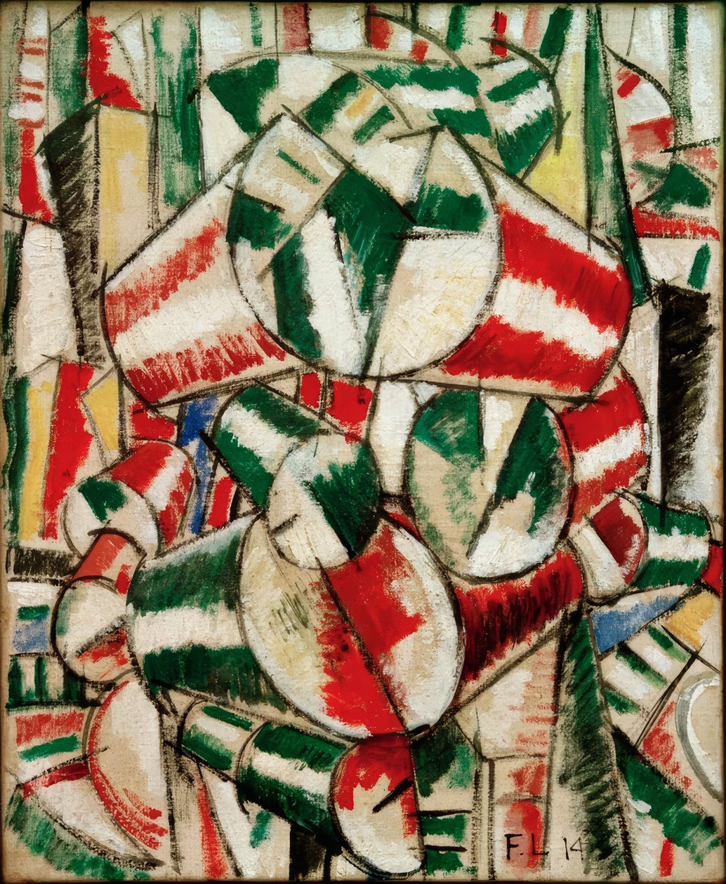 Contrasto di forme da Fernand Leger