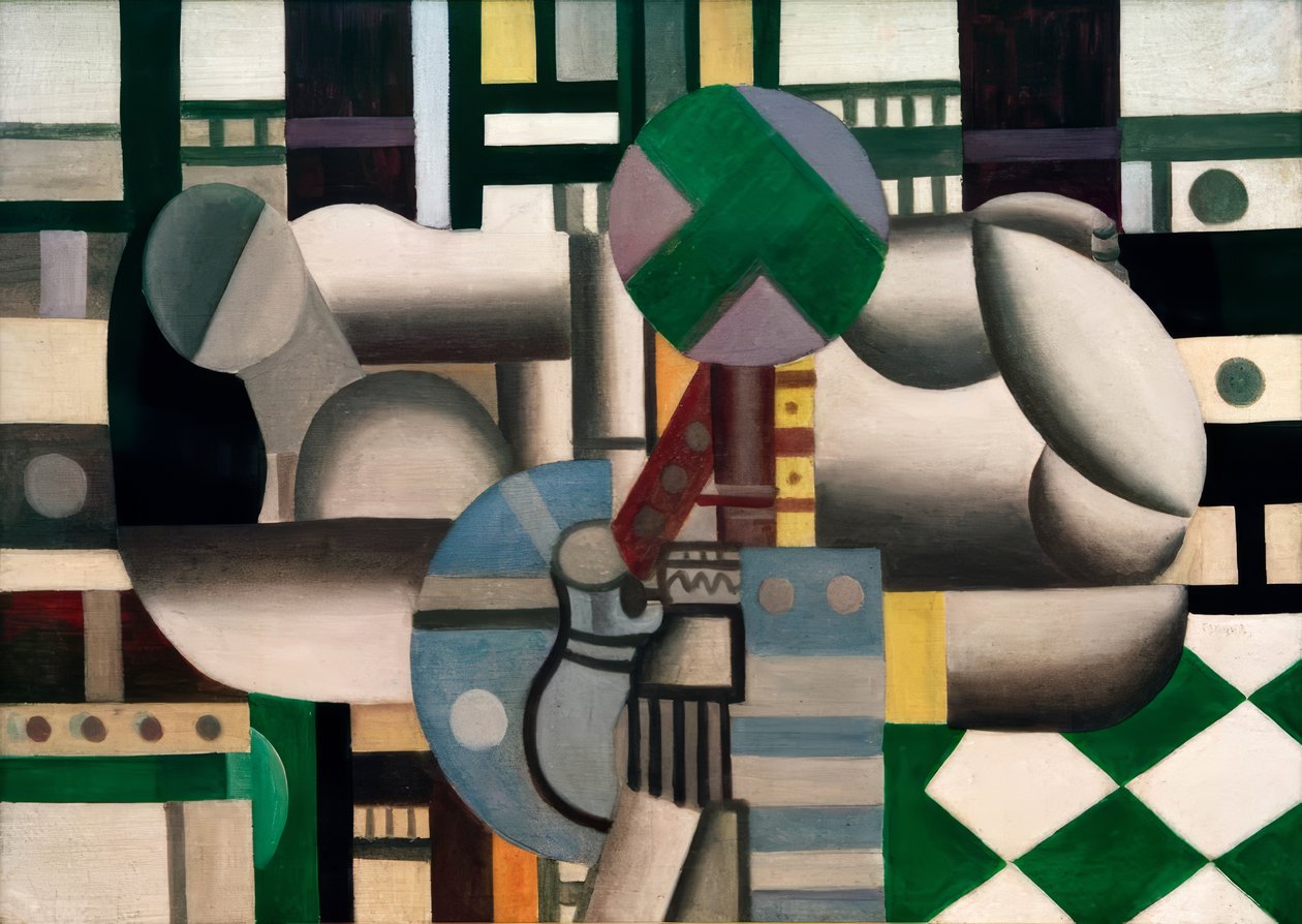 Donna e natura morta da Fernand Leger