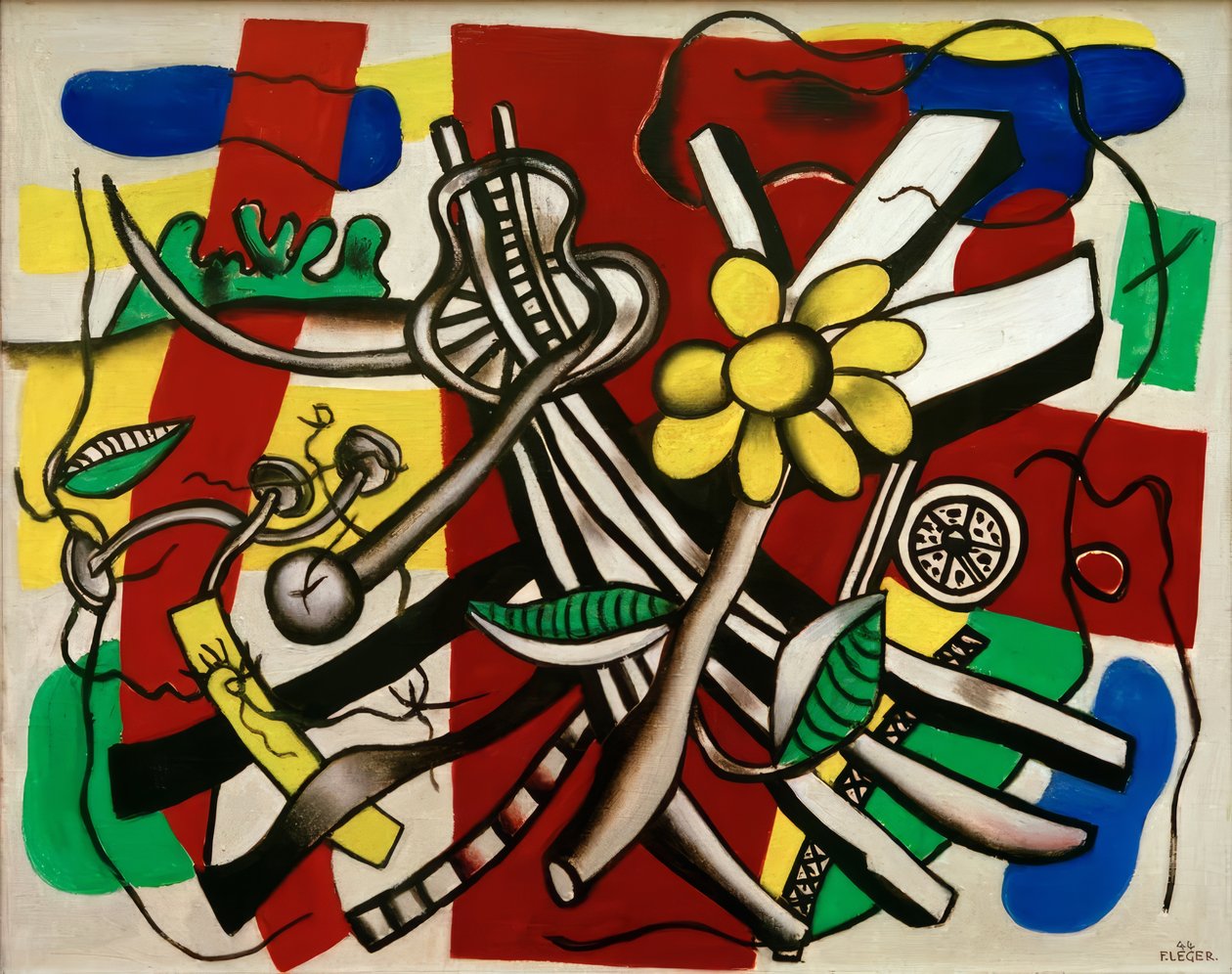 Fiore giallo da Fernand Leger