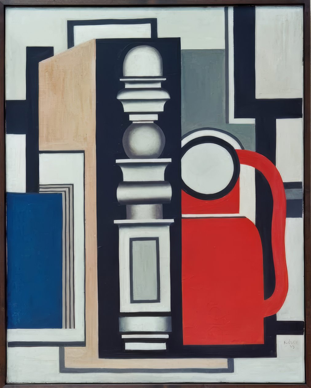 Composizione con montanti da Fernand Leger