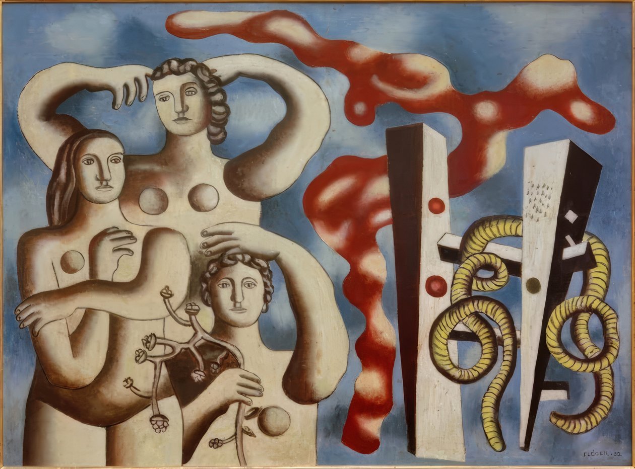Composizione con tre figure da Fernand Leger