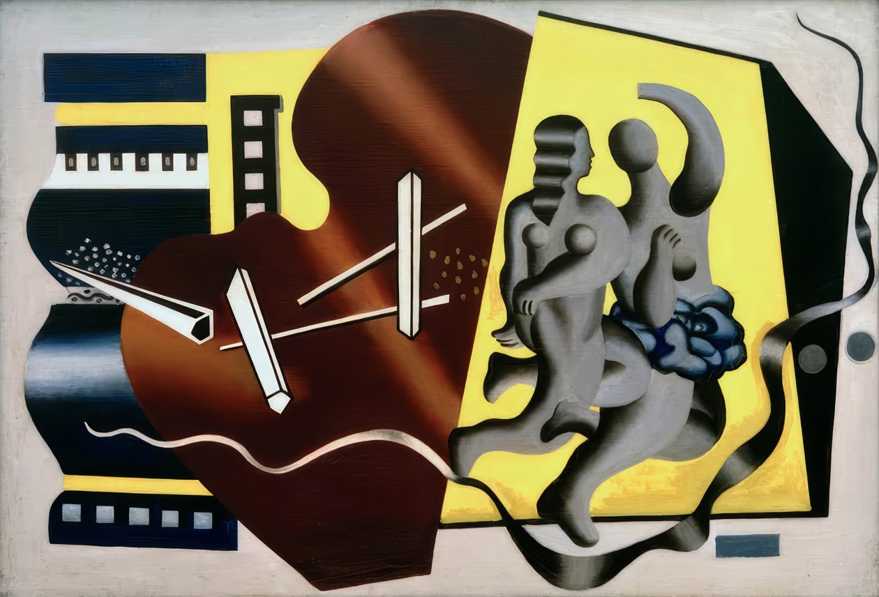 Composizione con due ballerine da Fernand Leger