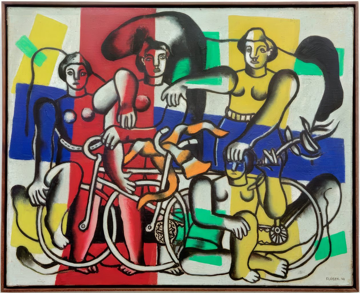 Le belle cicliste da Fernand Leger