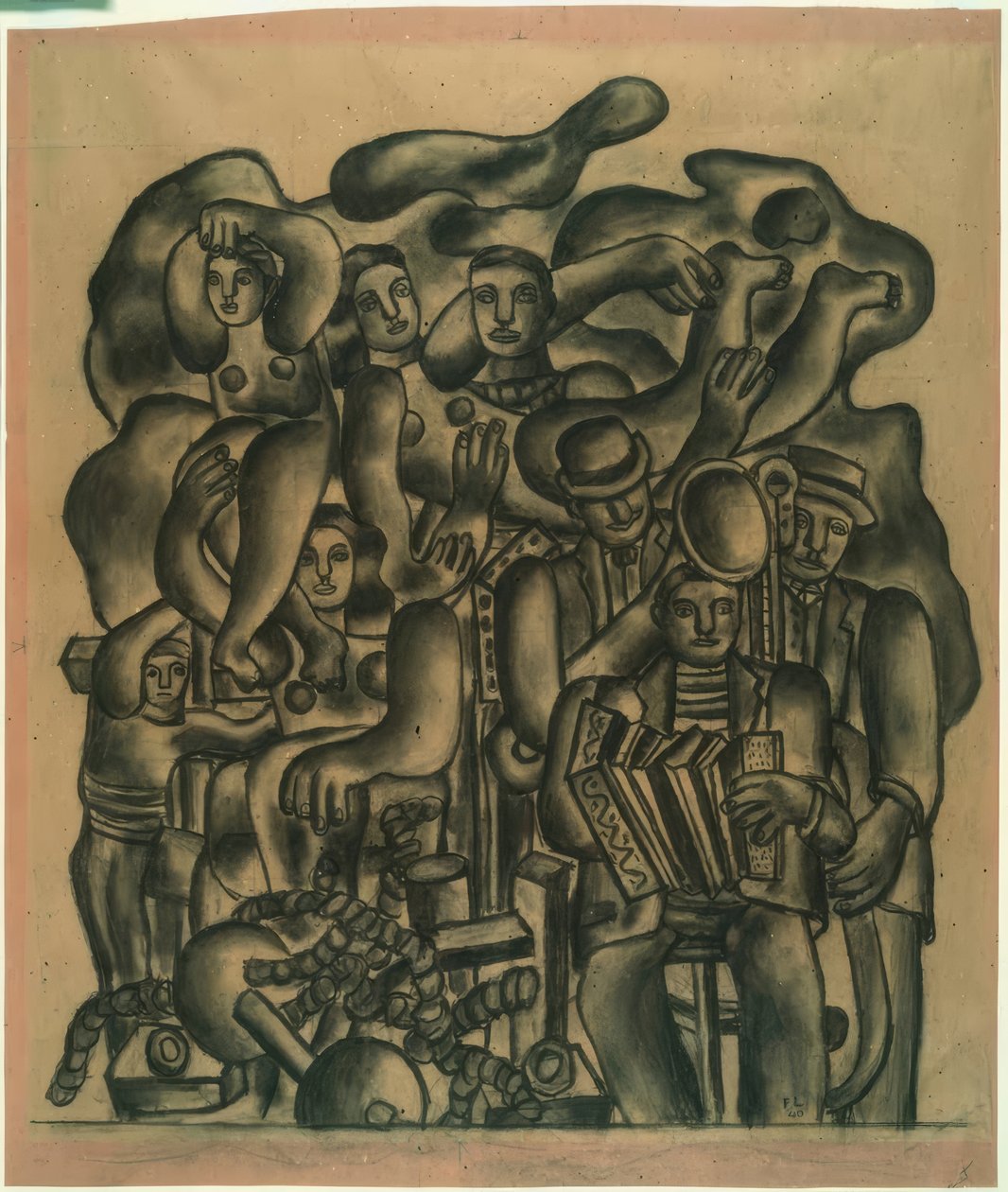I saltimbanchi da Fernand Leger
