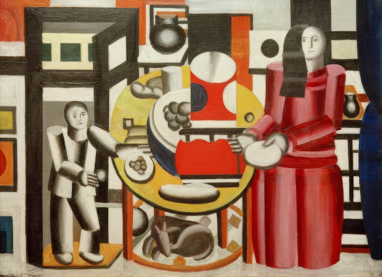 Madre e figlio da Fernand Leger