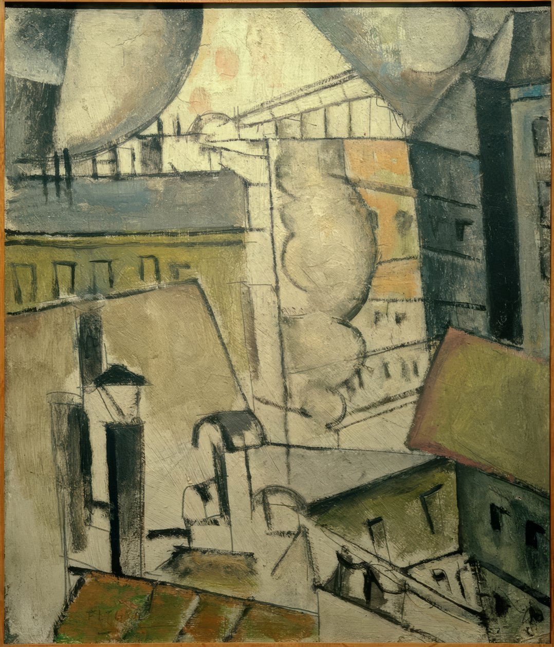 Fumo sui tetti, 1911 da Fernand Leger