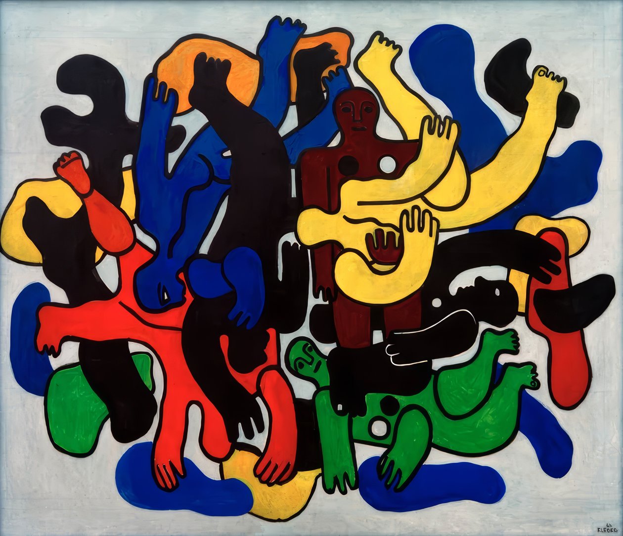 Subacquei neri da Fernand Leger