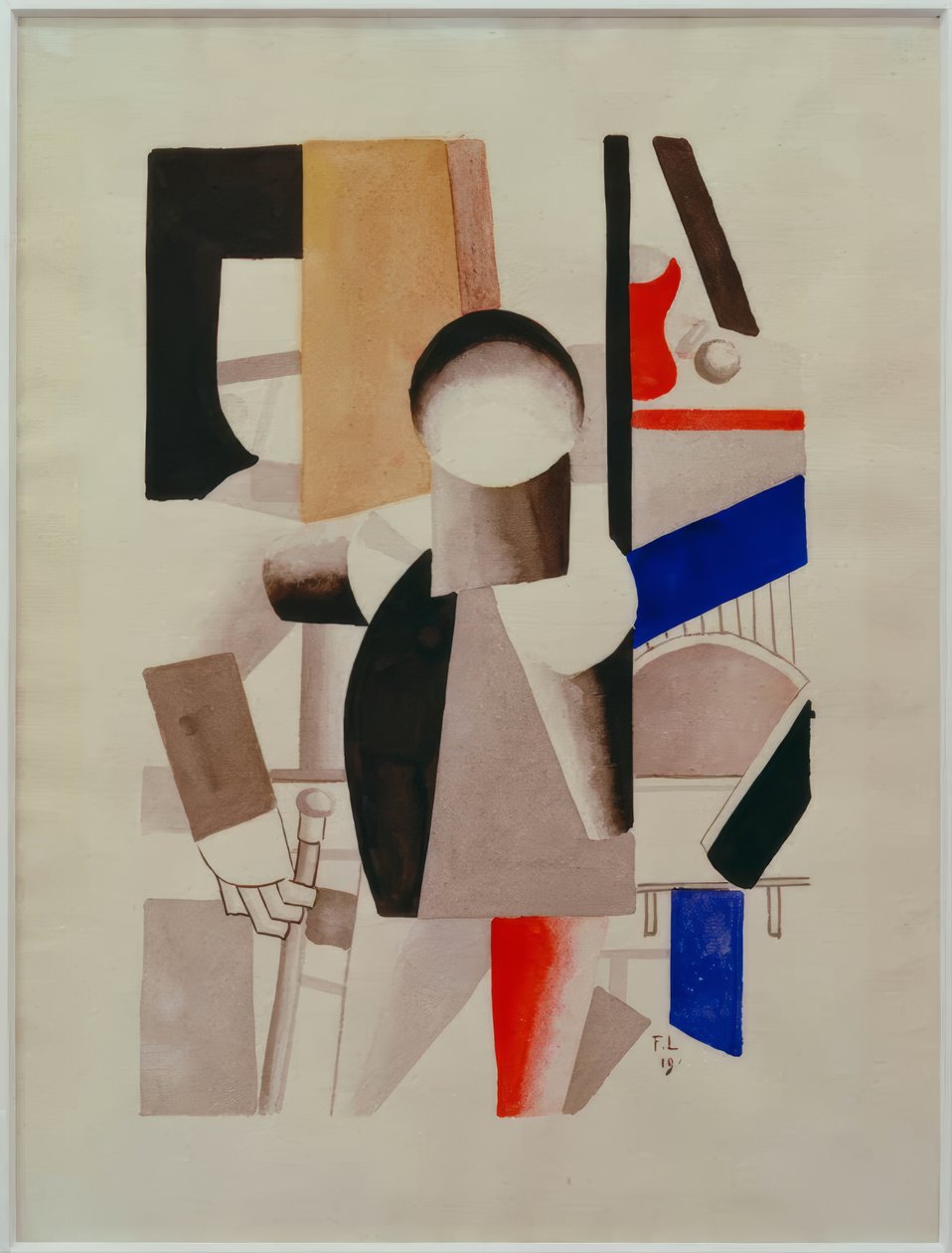 Studio per Les trois camerades da Fernand Leger