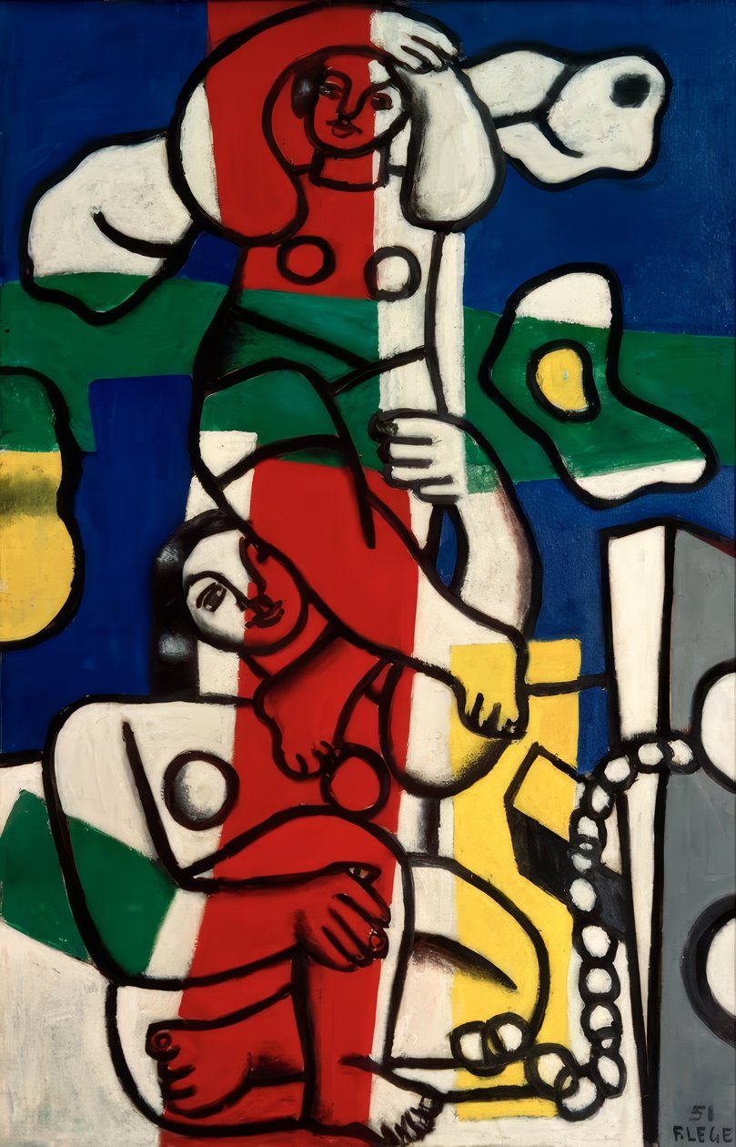 Acrobati multicolori da Fernand Leger