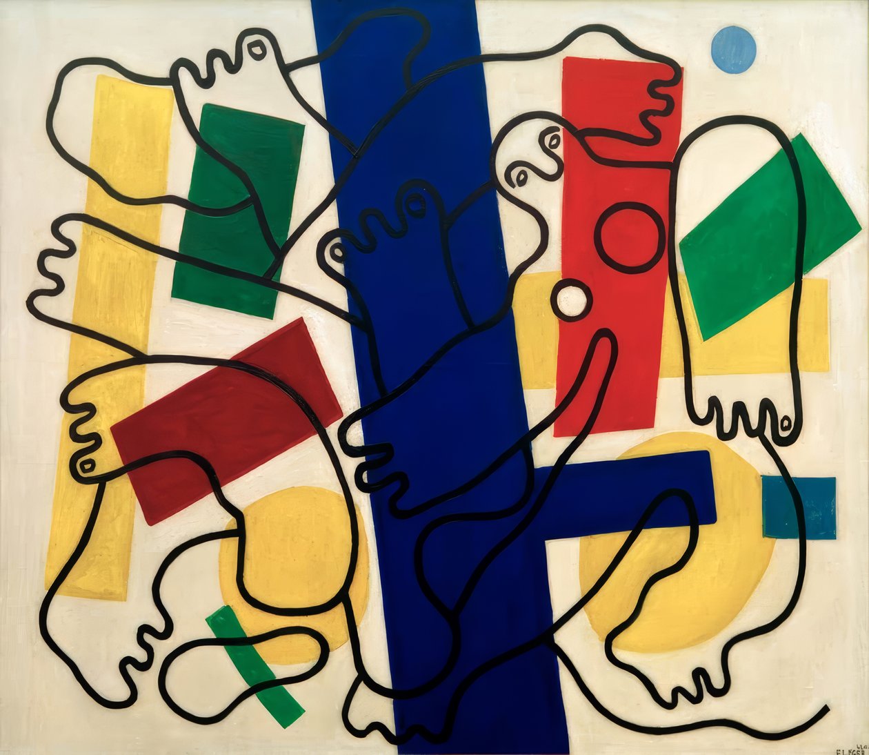 Due acrobati (subacquei) da Fernand Leger