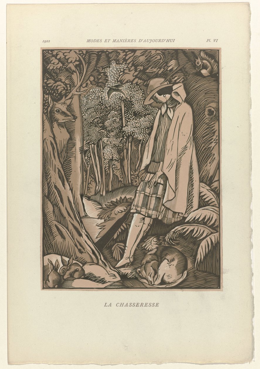 La Chasseresse da Fernand Siméon