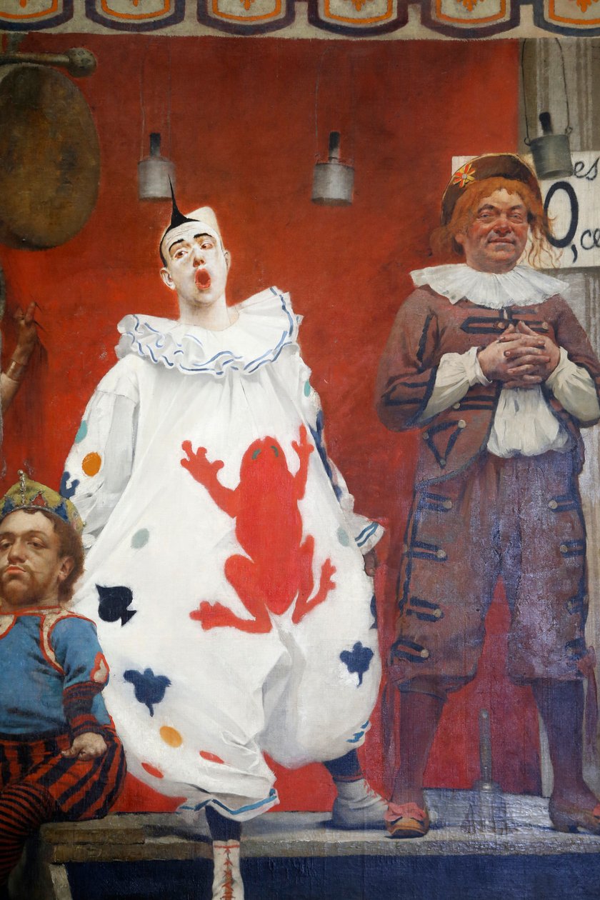 Gli acrobati (dettaglio) da Fernand de Cordova Pelez